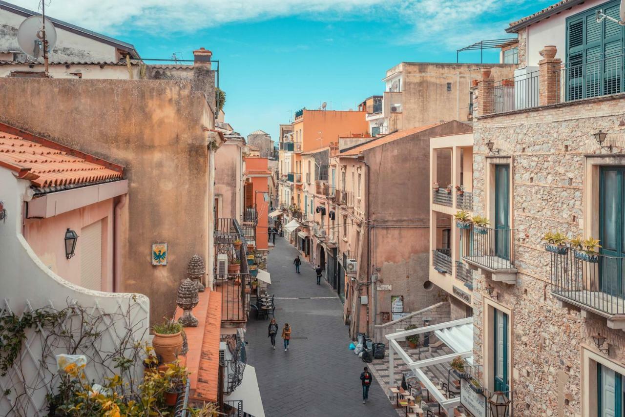 Ferienwohnung Palazzo Di Ferro Taormina Exterior foto